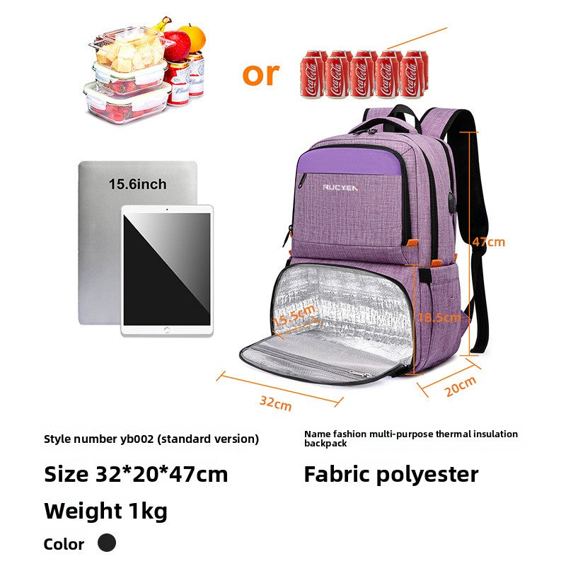 Sac à dos scolaire étanche et isolé