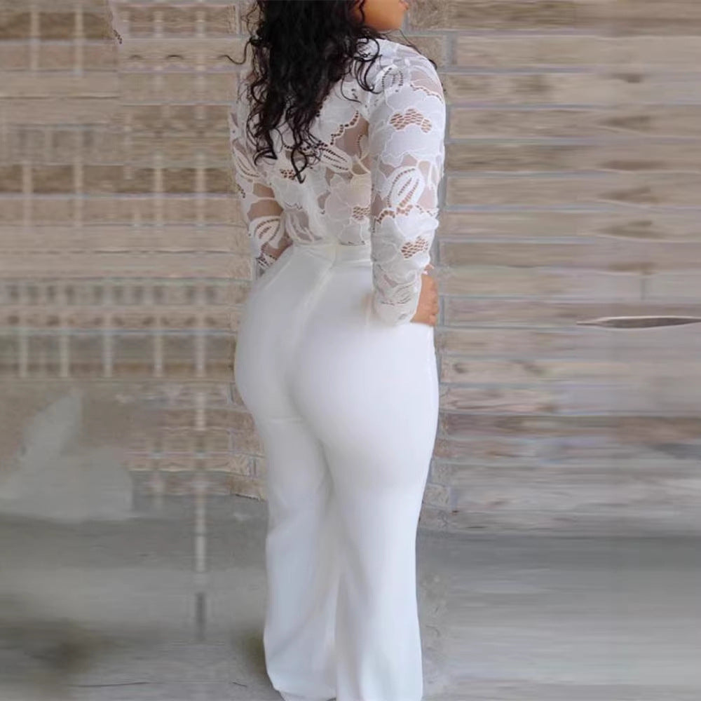 Pantalon combinaison sans couture