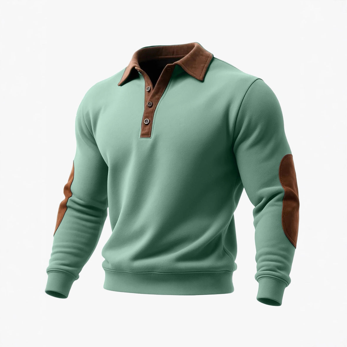 Sweat-shirt à demi-fermeture éclair