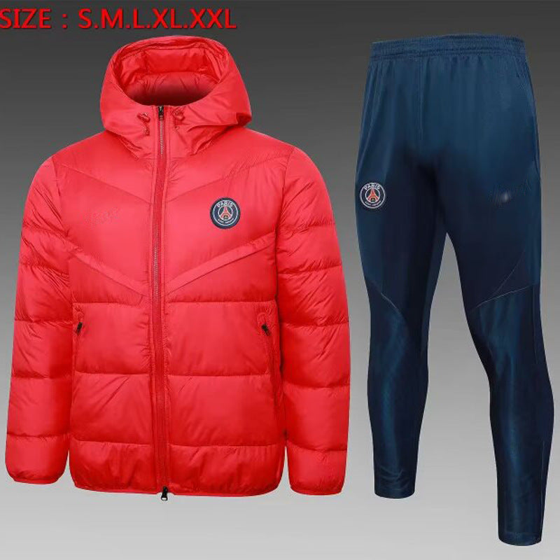 Manteau d'hiver uniforme d'entraînement de football