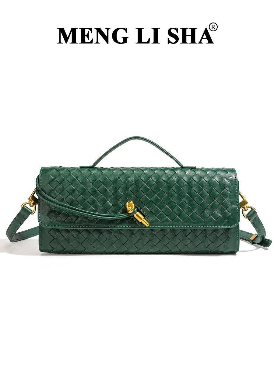 Sac à main tissé pour femme, sac bandoulière