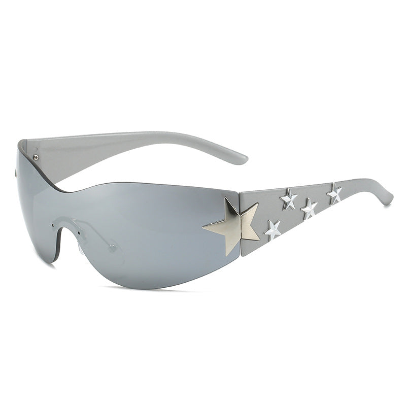 Lunettes de soleil serties de diamants