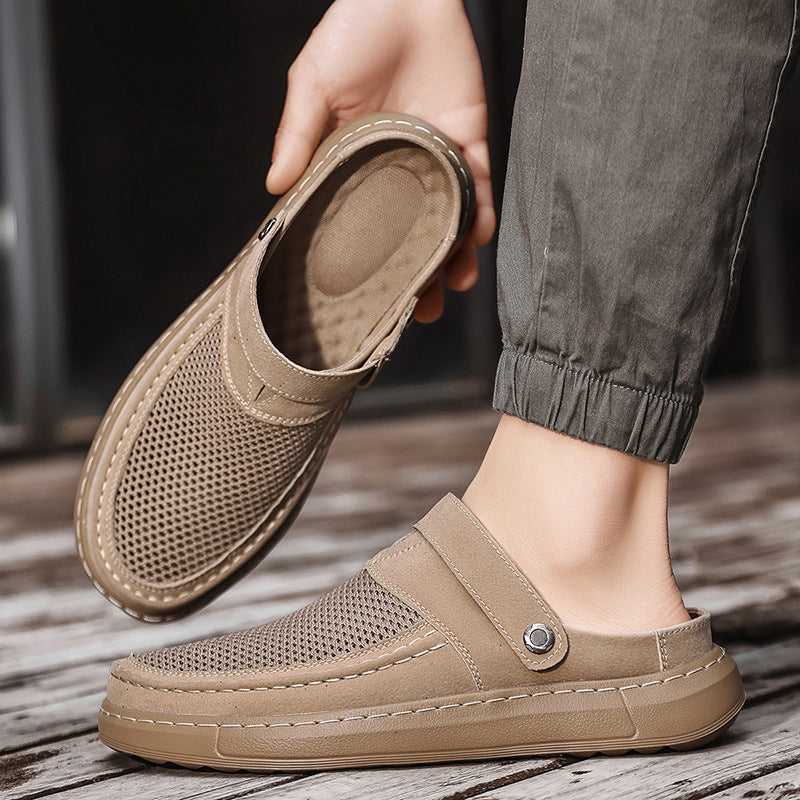 Sandales en maille respirante pour hommes