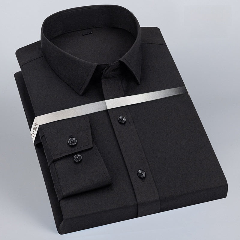 Chemise décontractée à manches longues pour homme