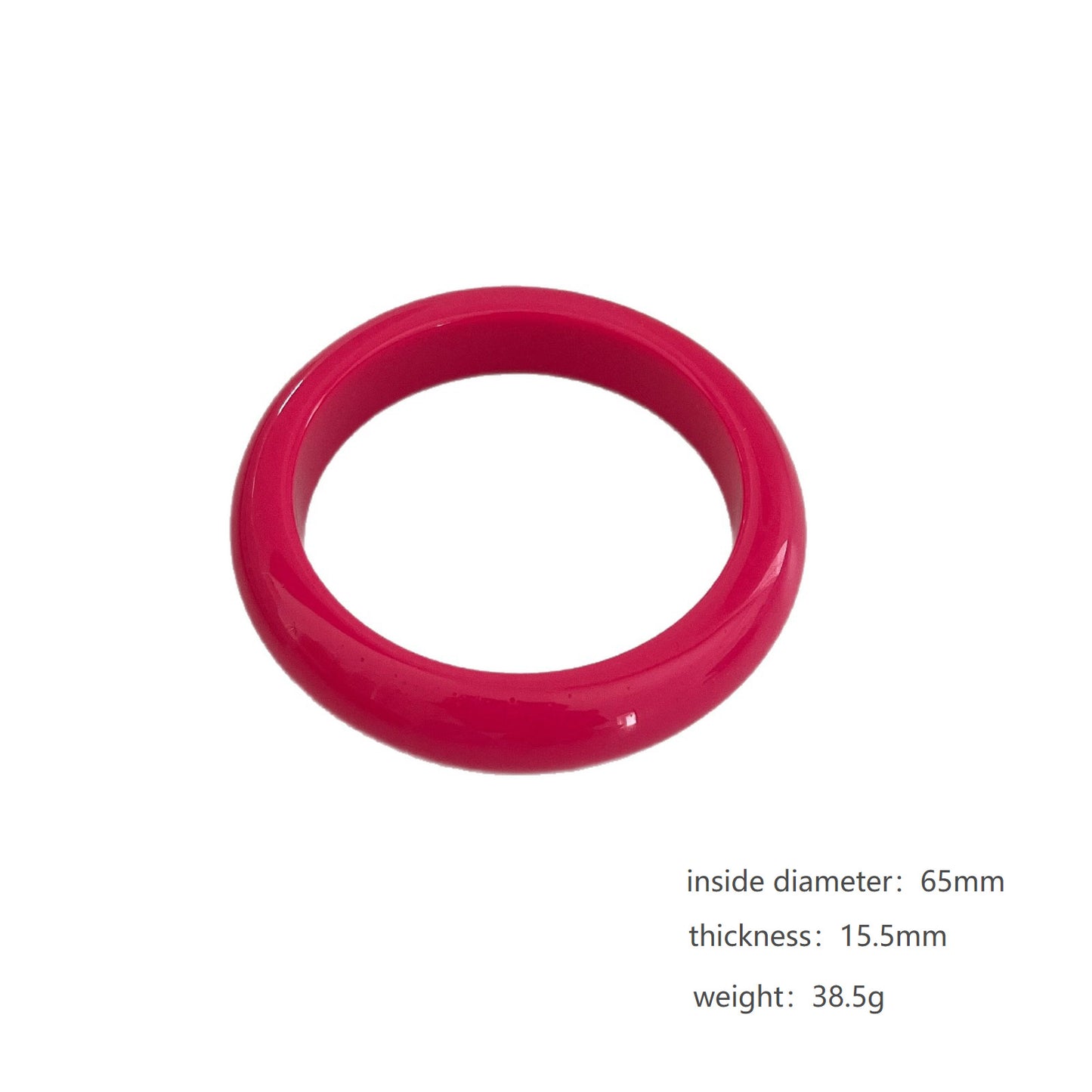 Collection de bracelets en résine personnalisés pour femmes