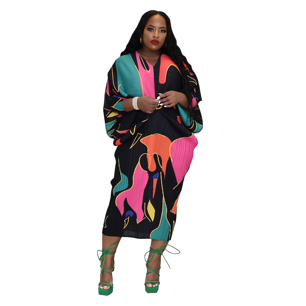 Habit :robe imprimée