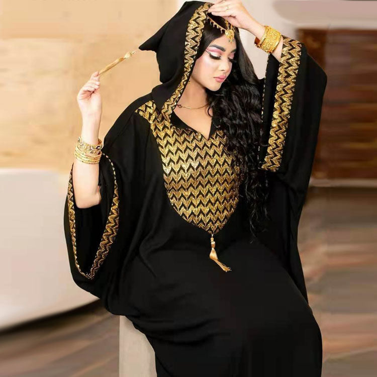 Habit :Robe élégante en maille pour femme, taille mi-haute