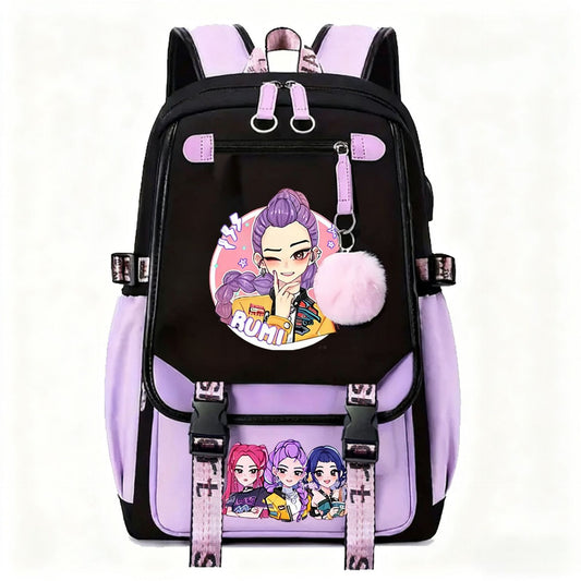 Sac à dos de dessin animé anime