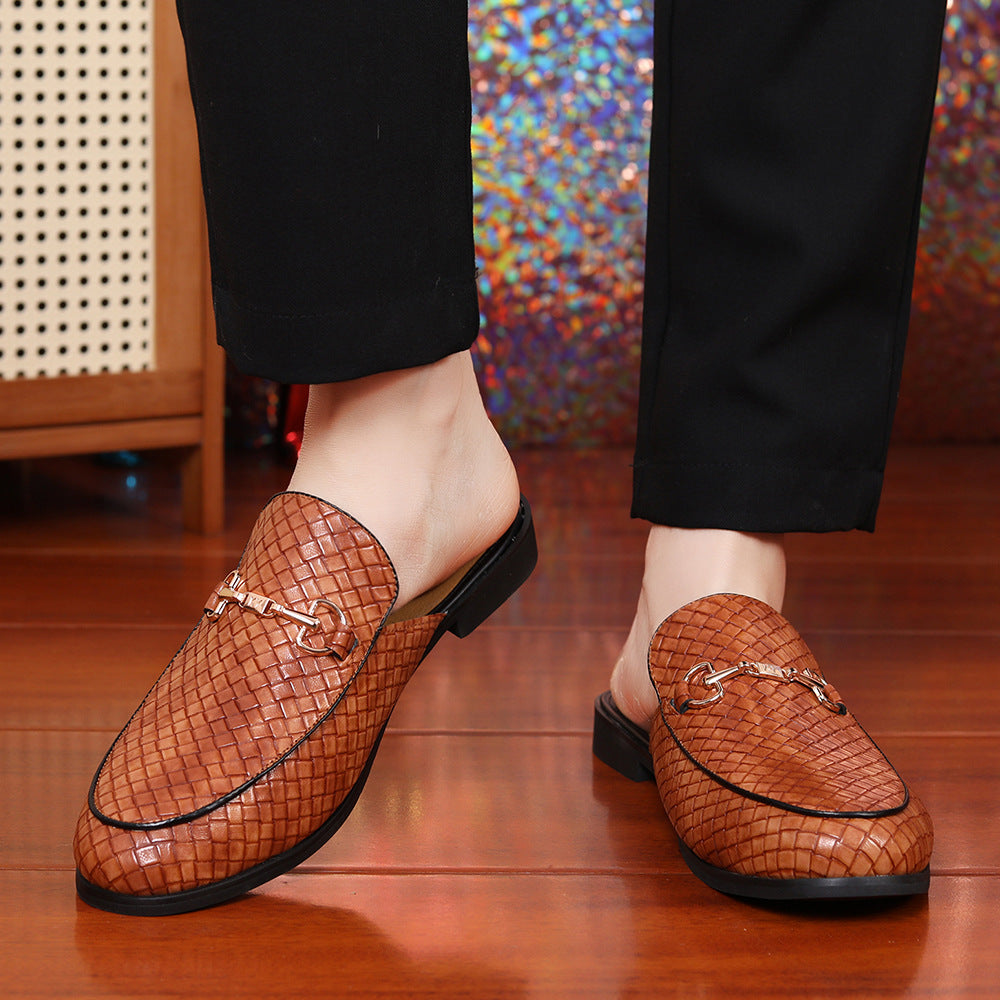Chaussons pour hommes respirants à enfiler