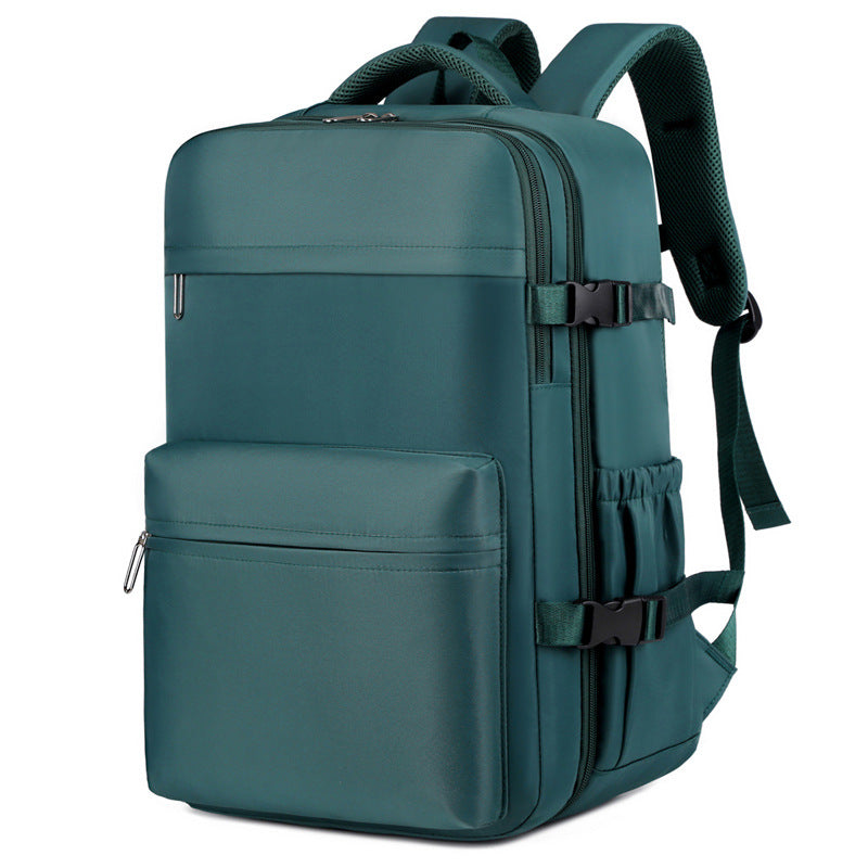 Sac à dos de voyage compressible avec compartiment pour ordinateur portable