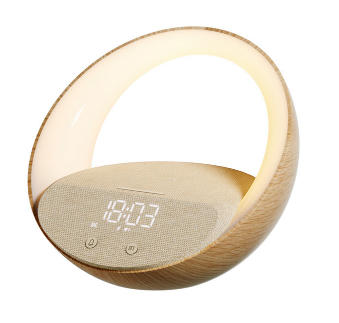 Réveil multifonction avec haut-parleur Bluetooth et fonction lever de soleil