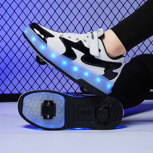 Patins à roulettes illuminés