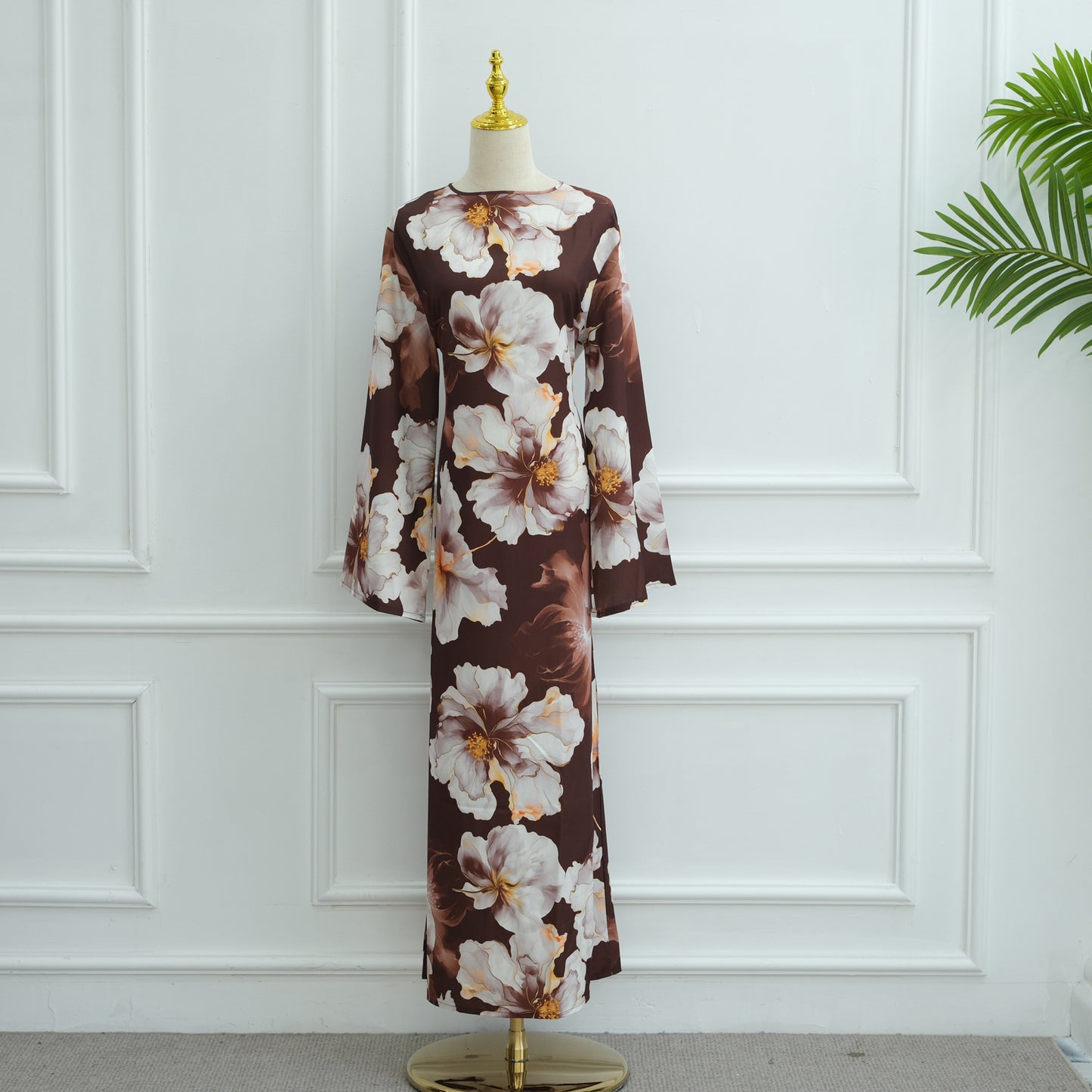 Robe imprimée grande taille