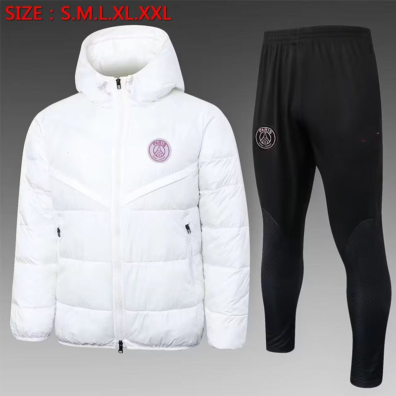 Manteau d'hiver uniforme d'entraînement de football