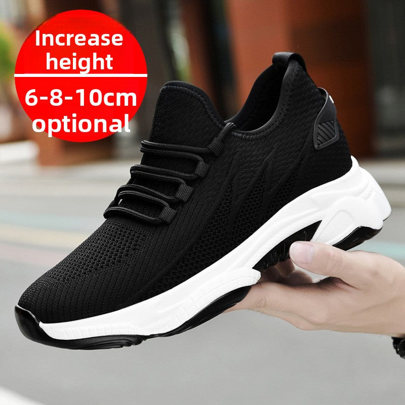 Chaussures décontractées rehaussantes pour hommes