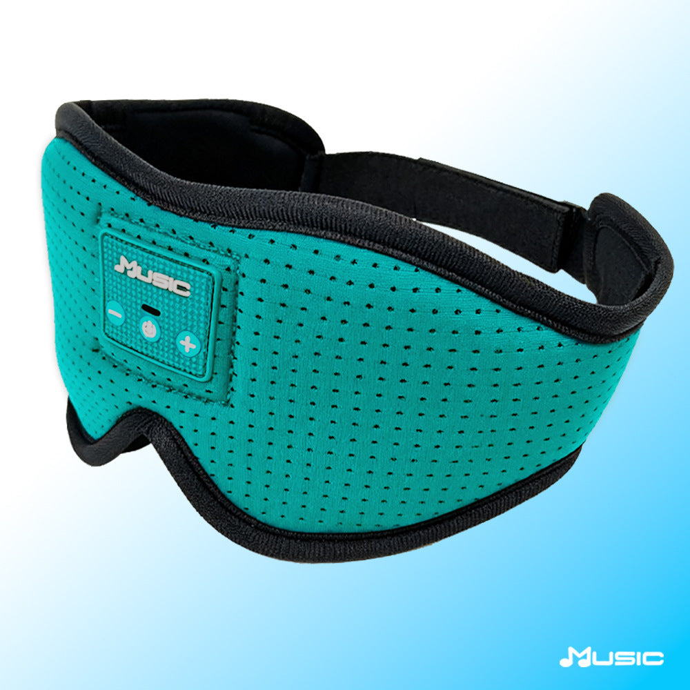 Masque de sommeil Bluetooth sans fil avec mousse à mémoire de forme