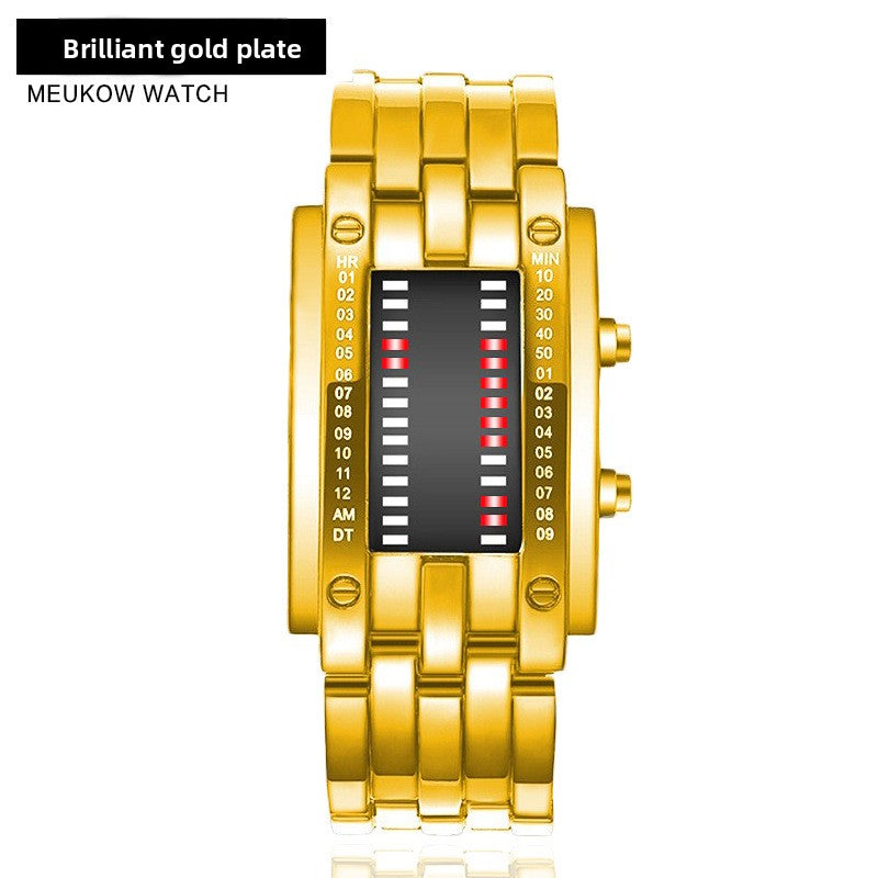 Montre-bracelet numérique à double affichage