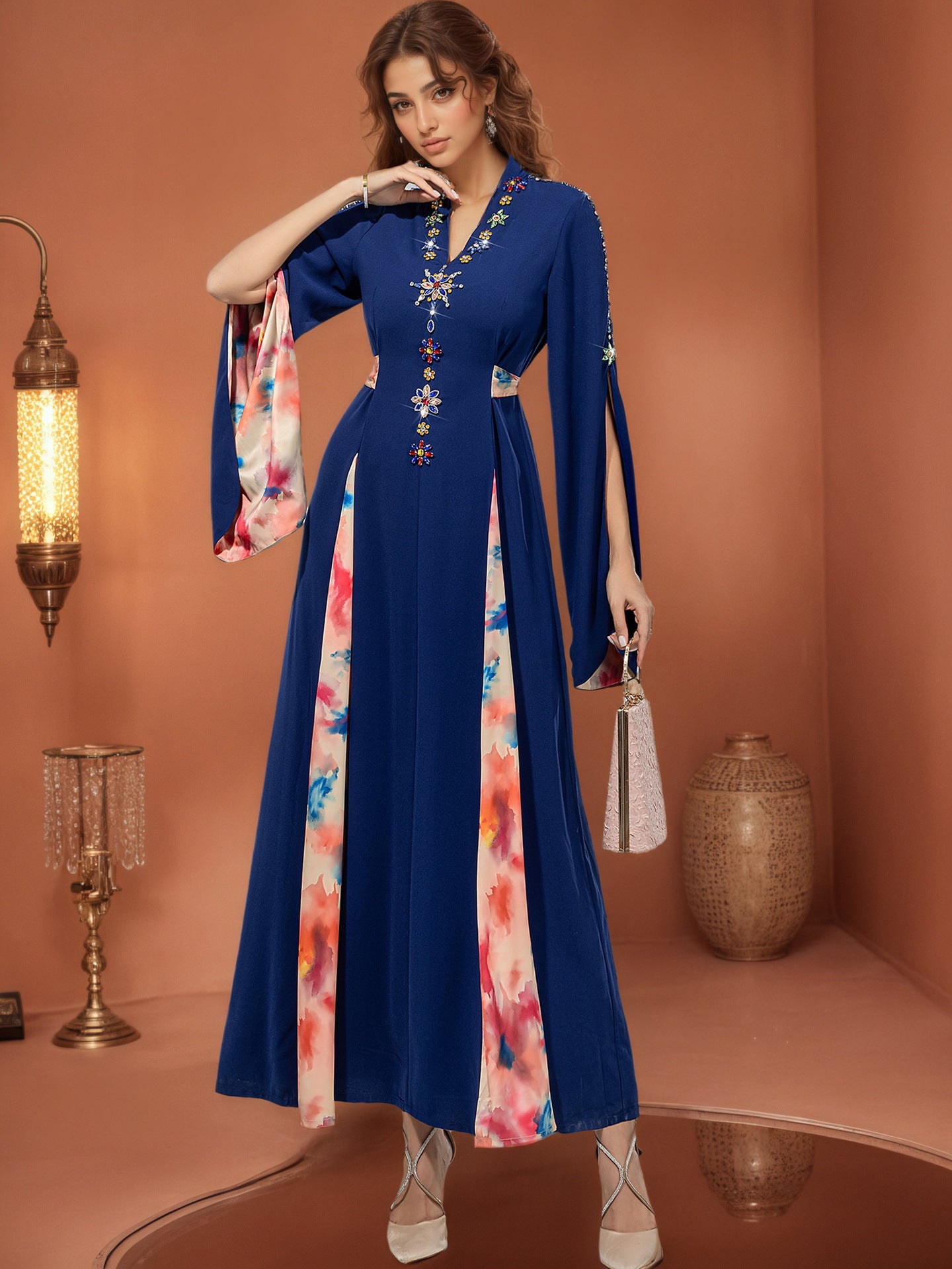 Robe bleu marine