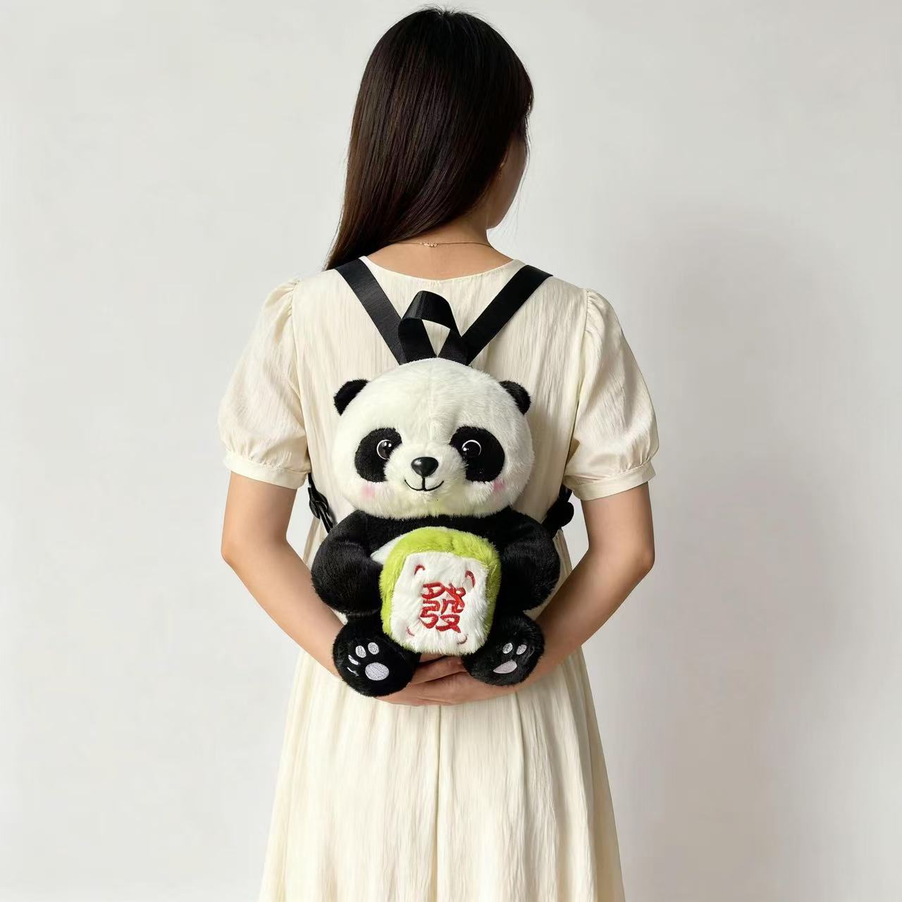Sac à dos peluche panda mignon