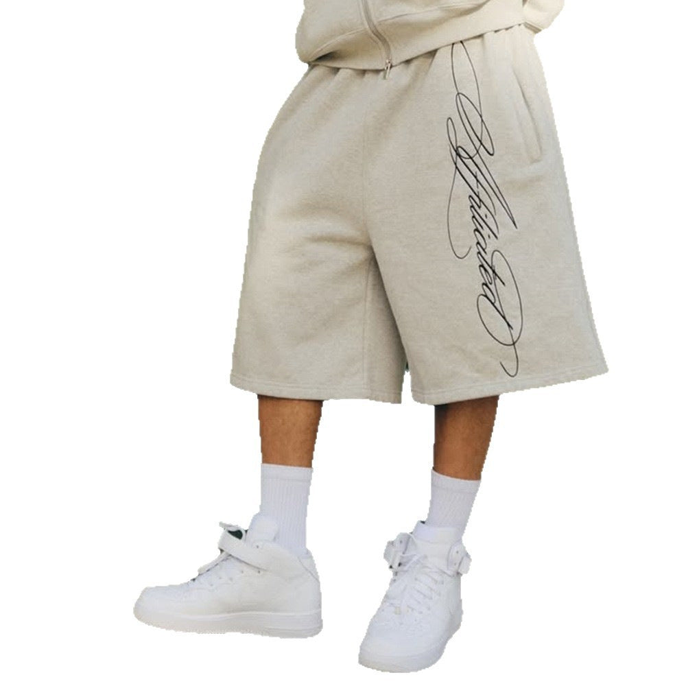 Shorts décontractés brodés pour hommes