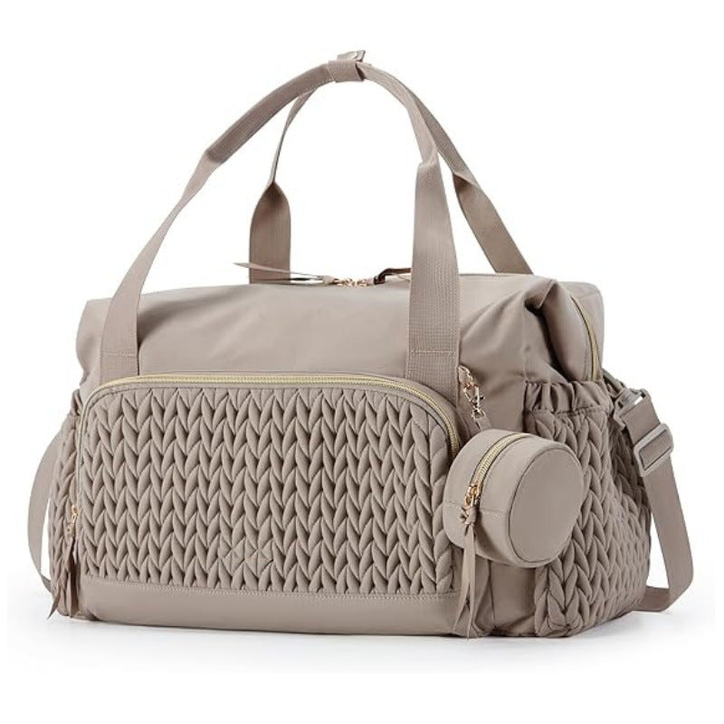 Sac à langer grande capacité avec étui à tétine