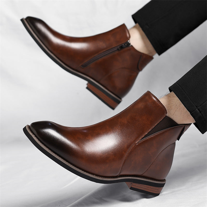 Bottes Chelsea d'hiver pour hommes