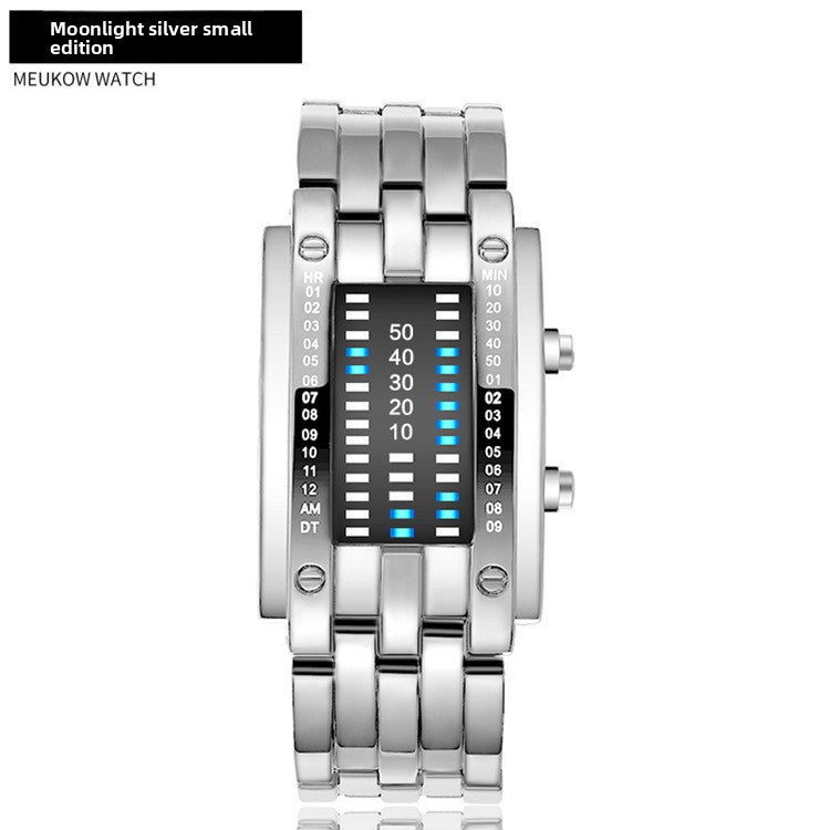 Montre-bracelet numérique à double affichage