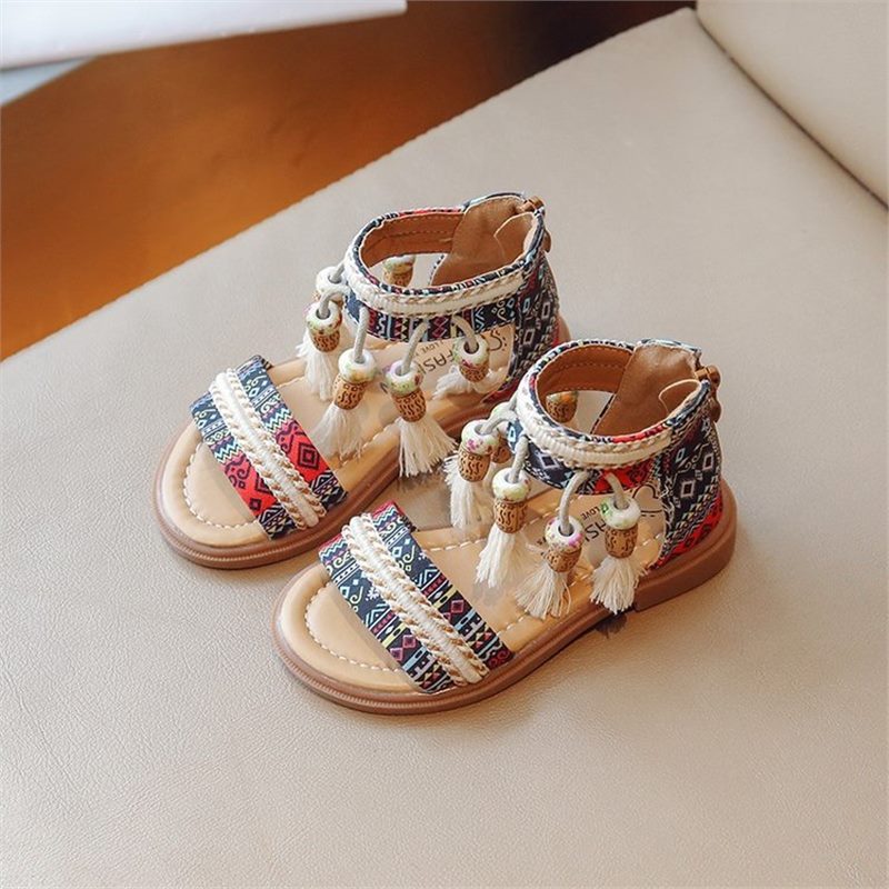 Sandales ethniques pour filles