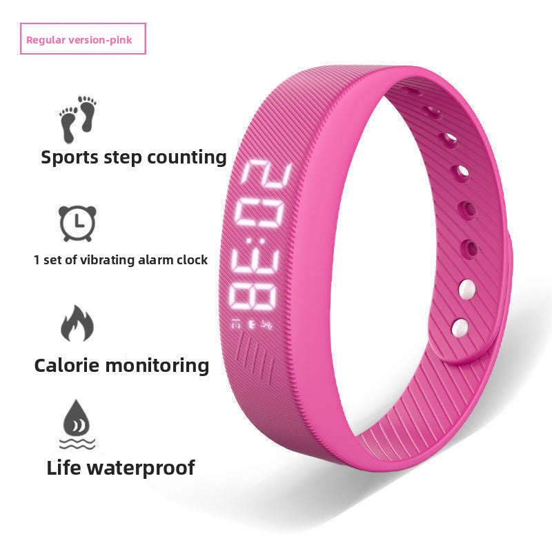 Montre réveil à vibration silencieuse multifonction