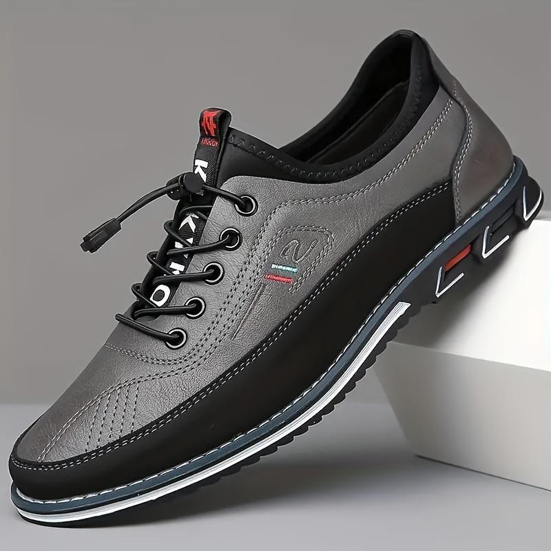 Chaussures Oxford en cuir pour hommes