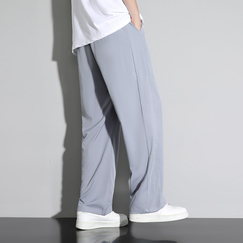 Pantalon décontracté avec poches zippées
