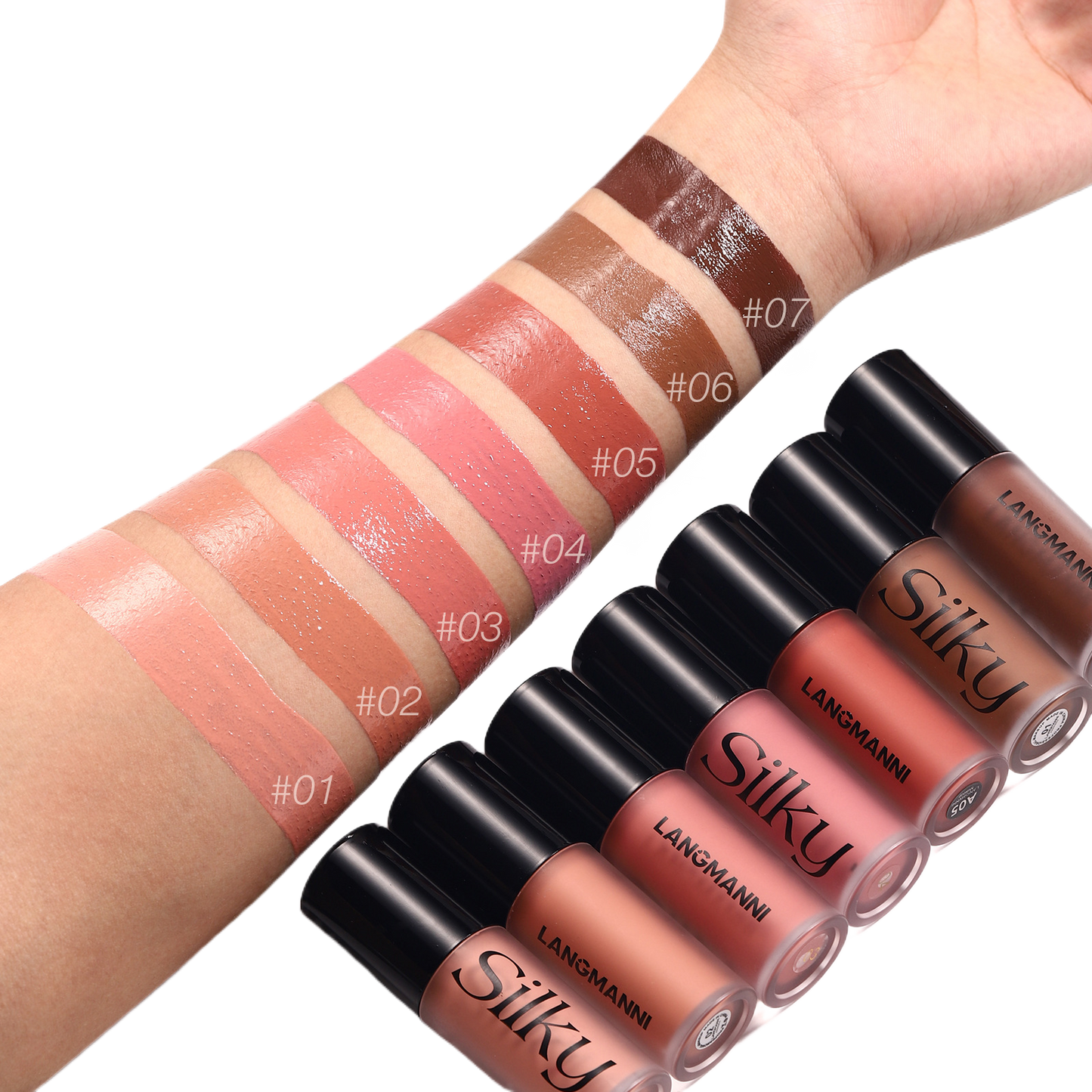 Blush liquide soyeux Langmanni