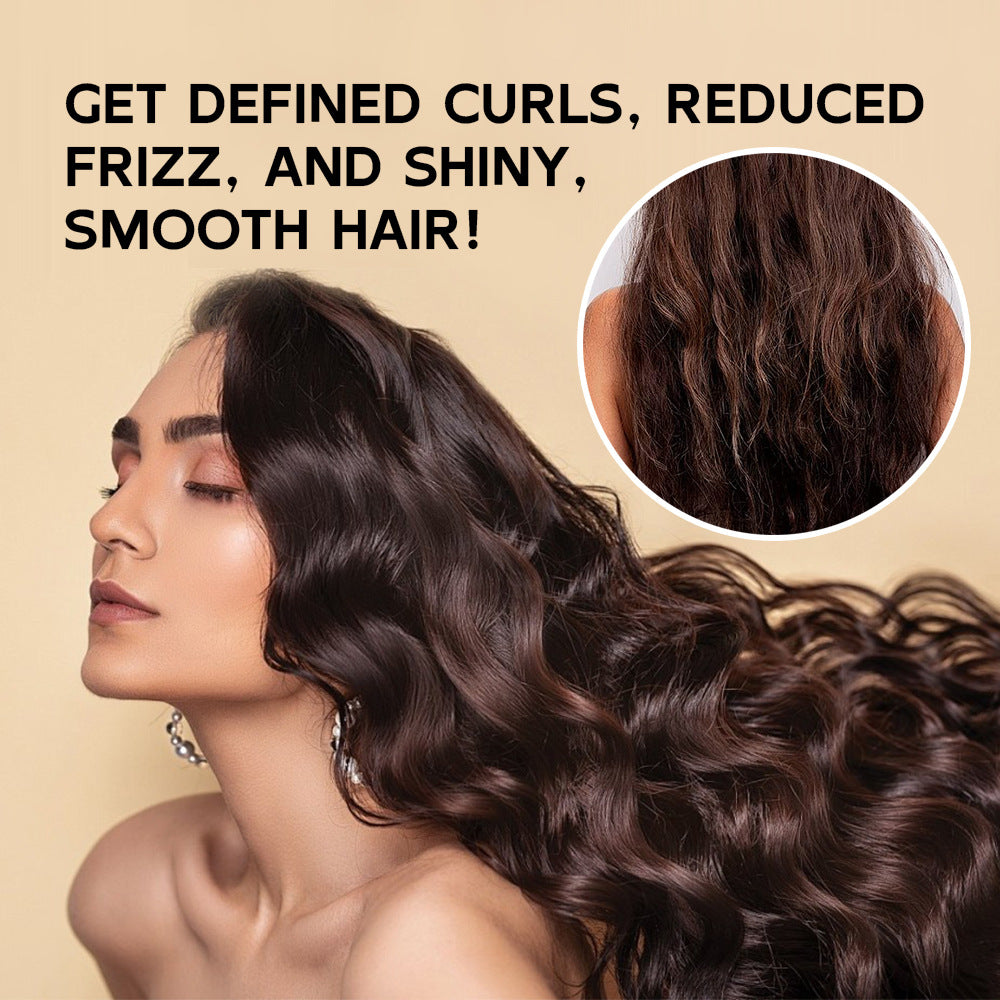 Crème Définissante de Boucles Élastiques pour Cheveux Naturellement Rebondissants