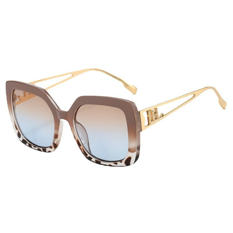 Lunettes de soleil carrées rétro européennes et américaines