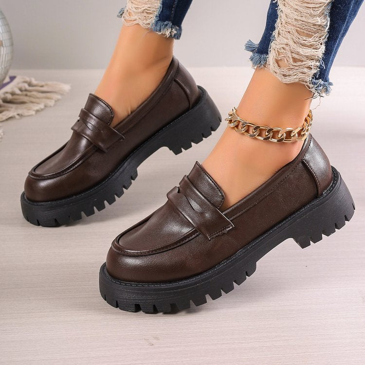 Mocassins à enfiler à tige basse
