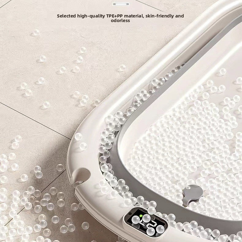 Baignoire pliable pour bébé avec accessoires
