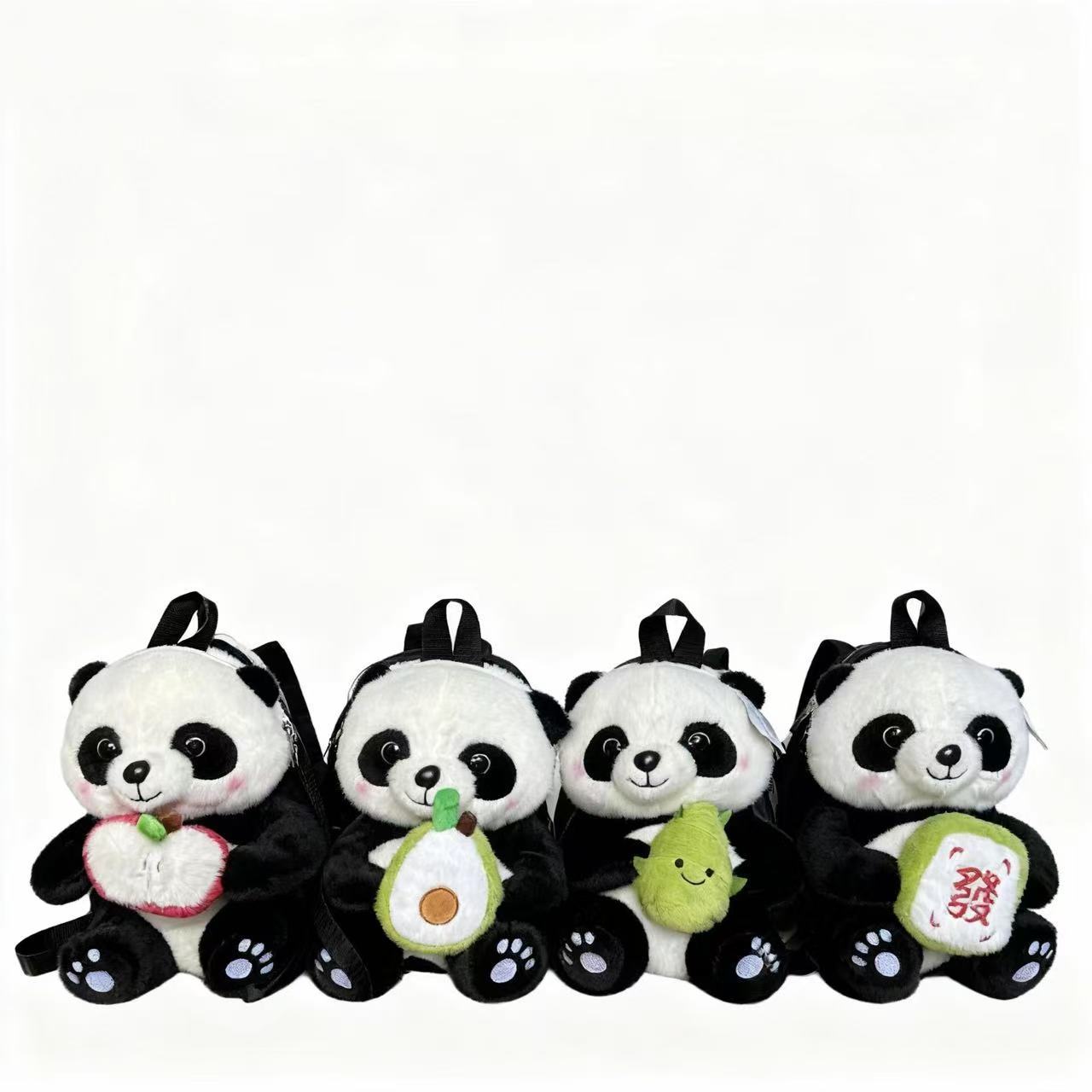 Sac à dos peluche panda mignon