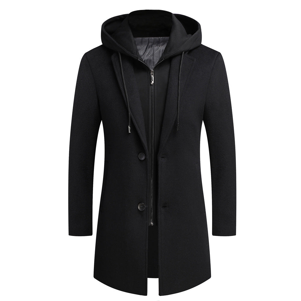 Manteau en laine pour homme