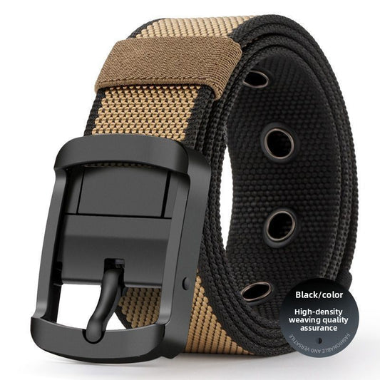 Ceinture tactique pour homme à boucle rotative