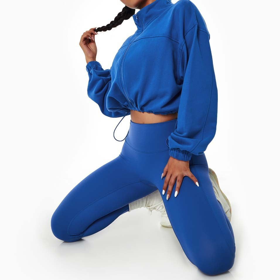 Sweat-shirt de sport décontracté à manches longues pour l'automne et l'hiver