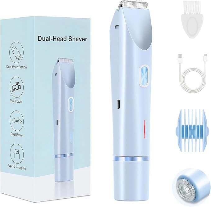 Rasoir électrique rechargeable et étanche pour femmes