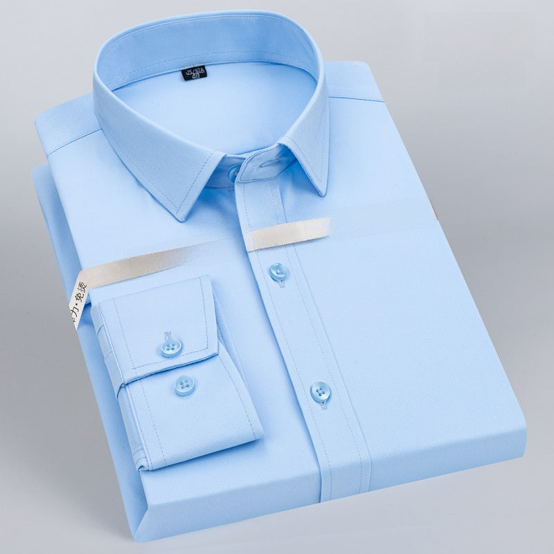 Chemise décontractée à manches longues pour homme