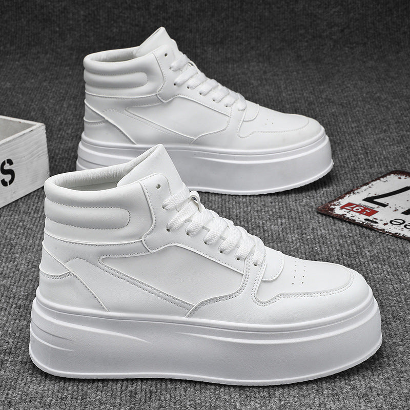 Chaussures montantes à semelles épaisses pour hommes