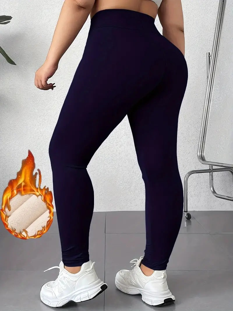 Pantalon thermique doublé en polaire