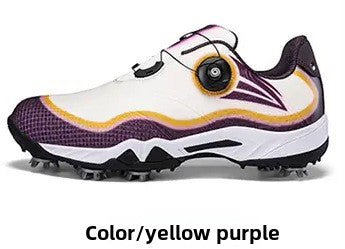Chaussures de golf avec boucle rotative
