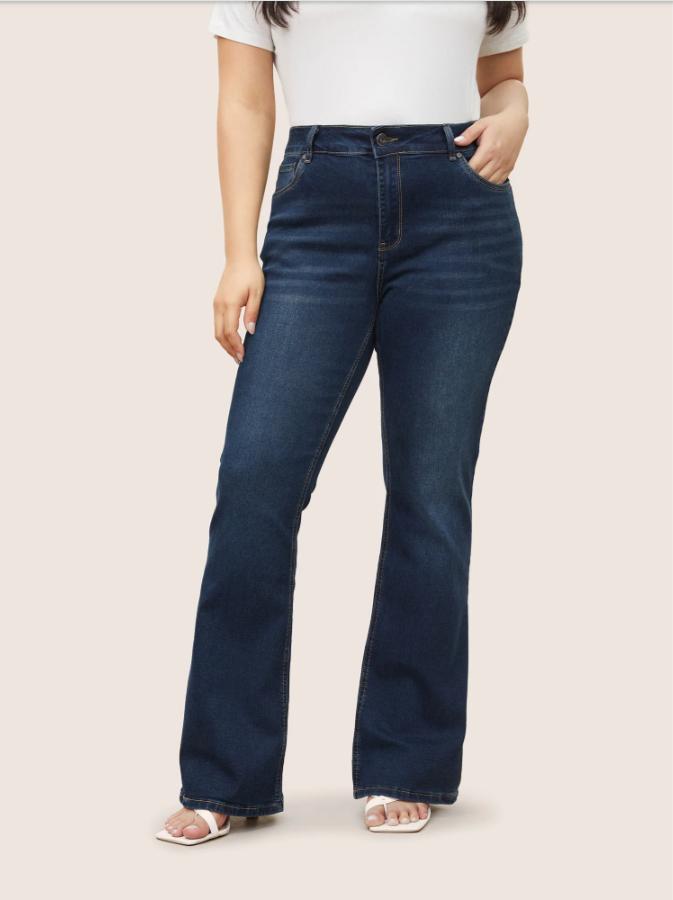Jean vintage femme slim
