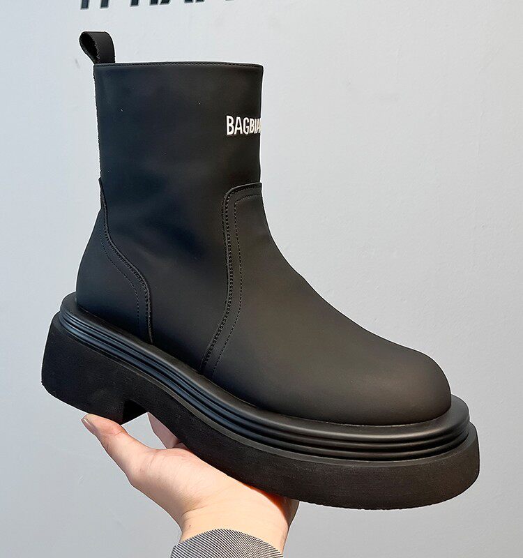 Bottes Chelsea pour hommes, style britannique