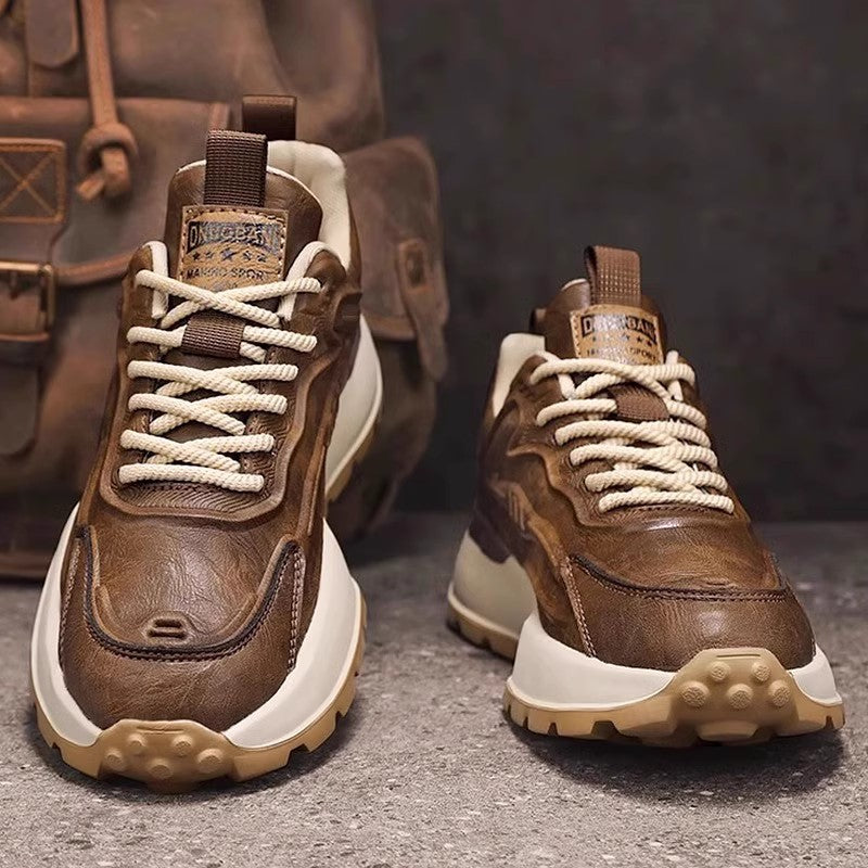 Chaussures de Papa Rétro à Plateforme