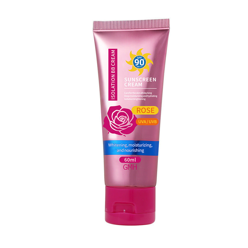 Crème BB solaire multi-effets à la rose