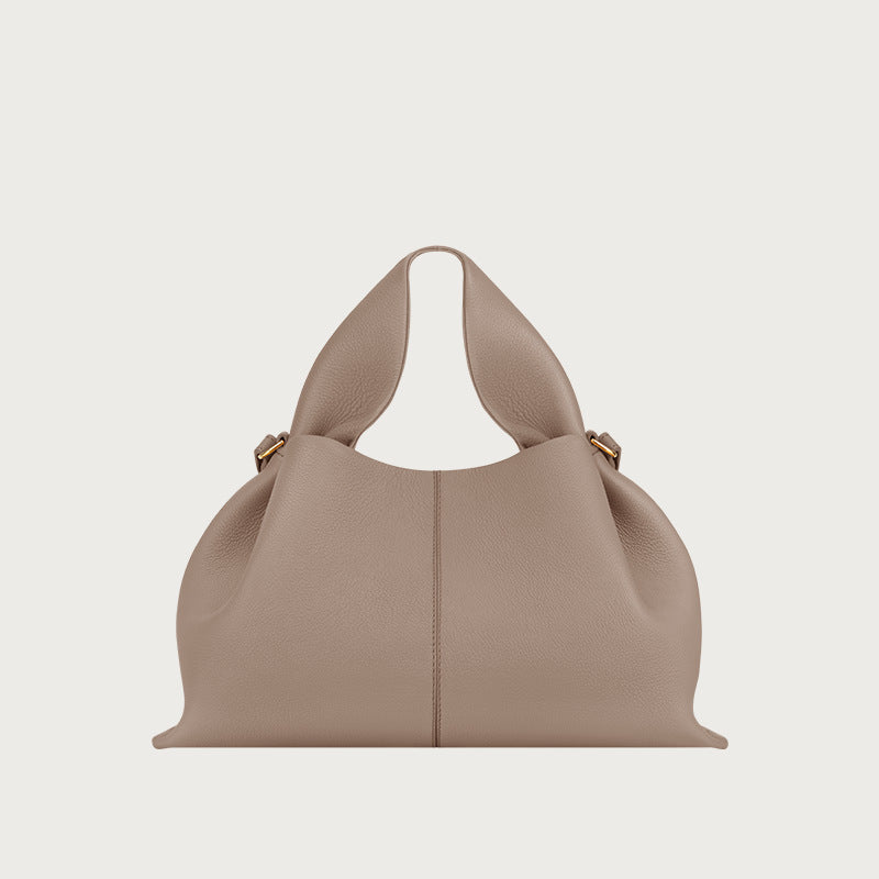 Sac bandoulière en cuir véritable à motif raviolis